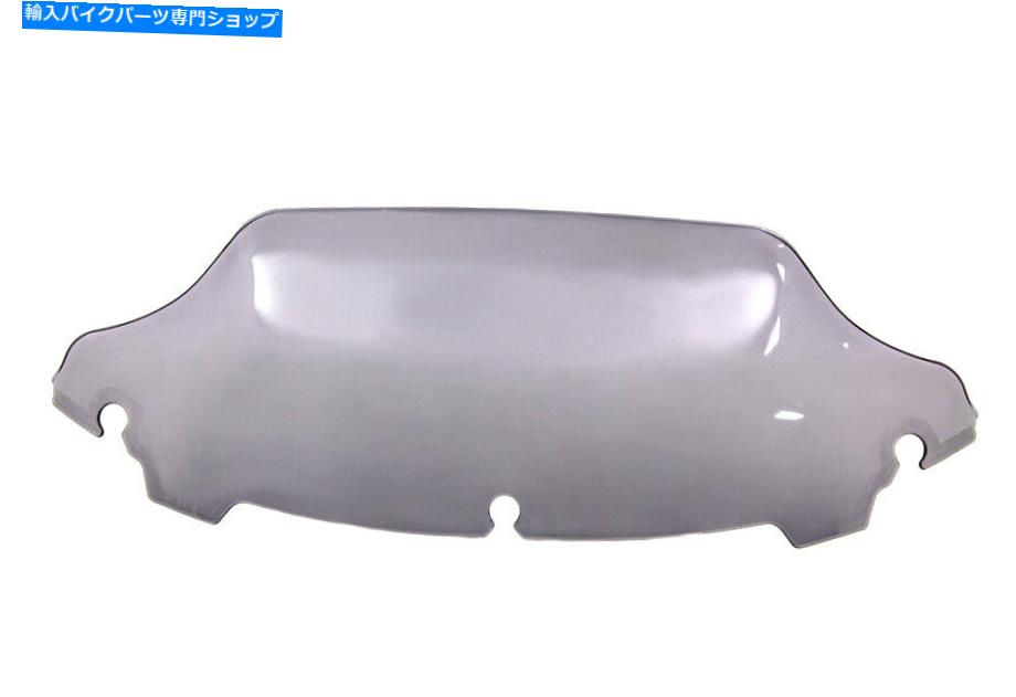 Windshields 風のスプリッターダークスモークフロントガラスはハーレーダビッドソンに適合します Wind Splitter Dark Smoke Windshield fits Harley-Davidson【並行輸入品】