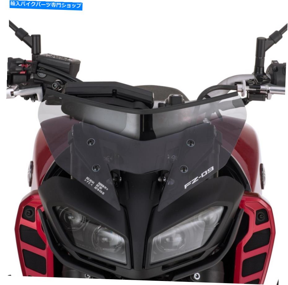 Windshields OEM Yamaha Dark Smoke Tint Logo 2017 FZ 09モデルスクラッチレジストのフロントカウル OEM YAMAHA DARK SMOKE TINT LOGO FRONT COWL FOR 2017 FZ 09 MODELS SCRATCH RESIST【並行輸入品】|Us Custom Parts Shop USDM