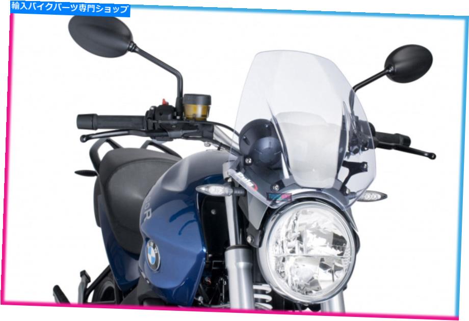 Windshields プイグスクリーンネイキッドN.G.スポーツBMW R1200 R 2013クリア PUIG SCREEN NAKED N.G. SPORT BMW R1200 R 2013 CLEAR【並行輸入品】