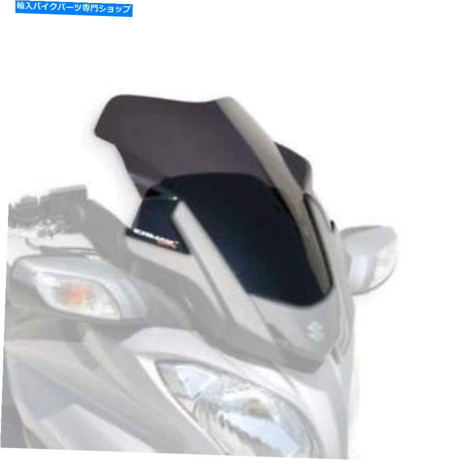 Windshields エルマックススポーツスクリーン51cmダークスモークスズキアン650バーグマン＆エグゼクティブ13-21 Ermax Sport Screen 51CM Dark Smoke Suzuki AN650 Burgman & Executive 13 - 21【並行輸入品】