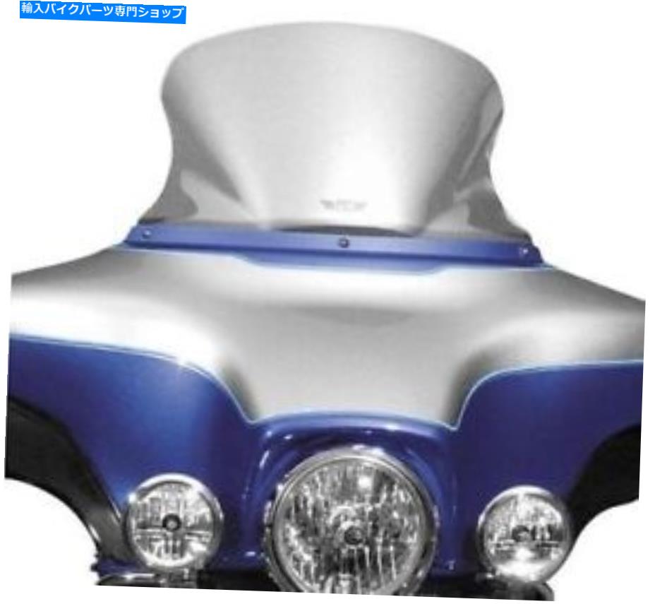 Windshields ナショナルサイクルvstream 14インチ。1996年から2013年の標準クリアフロントガラス National Cycle VStream 14 in. Standard Clear Windscreen for 1996-2013 Harley Da【並行輸入品】｜Us Custom Parts Shop USDM
