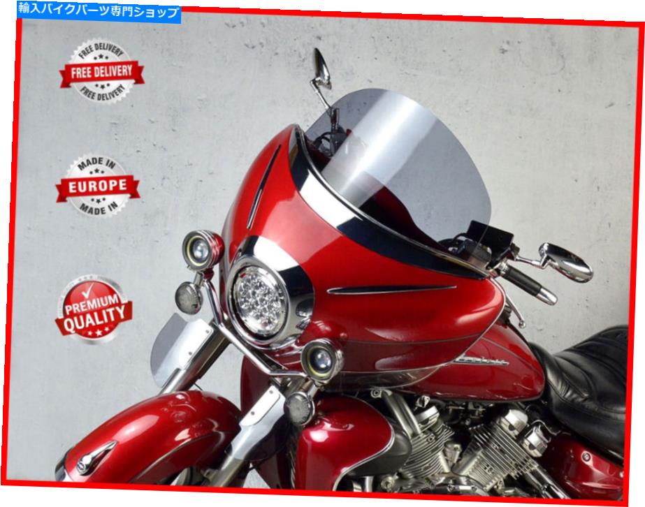 Windshields ヤマハXVZ 1300ベンチャー1999-2013標準スクリーンフロントガラス新しいフロントガラス YAMAHA XVZ 1300 VENTURE 1999-2013 STANDARD SCREEN WINDSHIELD NEW WINDSCREEN【並行輸入品】｜Us Custom Parts Shop USDM