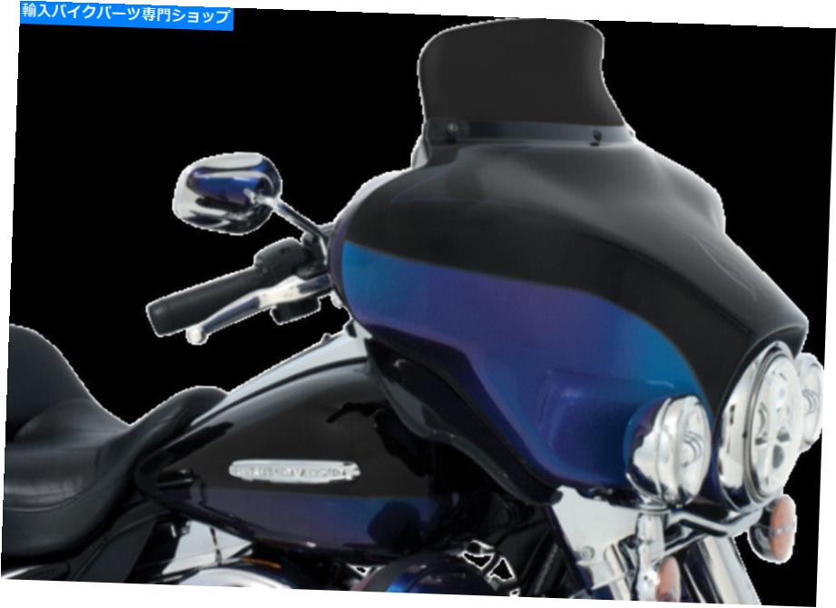 Windshields メンフィスシェード5 "ダークスモークスポイラーフロントガラスハーレーツーリングFLHT/FLHX 96-13 Memphis Shades 5" Dark Smoke Spoiler Windshield Harley Touring FLHT/FLHX 96-13【並行輸入品】｜Us Custom Parts Shop USDM