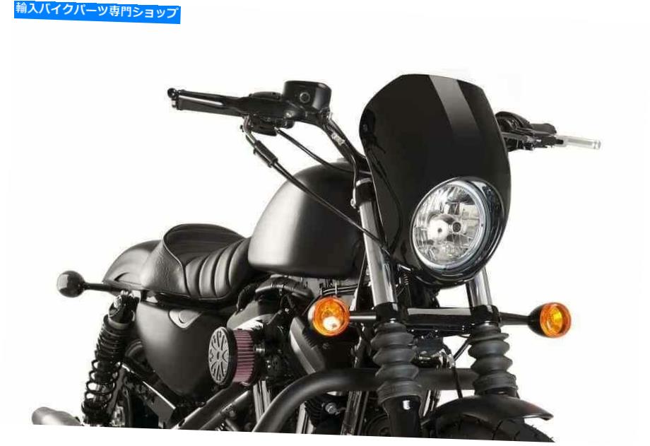 Windshields カスタムアクセスマットブラックスクリーンハーレースポーツスターアイアンXL883N 1995-2019 CUSTOM ACCES MATT BLACK SCREEN HARLEY SPORTSTER IRON XL883N 1995 - 2019【並行輸入品】 54,582円