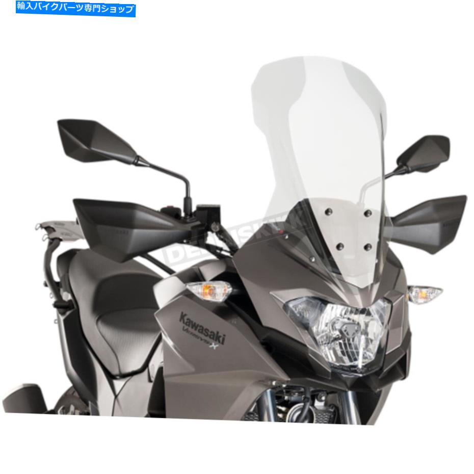 Windshields プイグハイテクパーツクリアツーリングフロントガラス-9710W Puig Hi-Tech Parts Clear Touring Windshield - 9710W【並行輸入品】|Us Custom Parts Shop USDM