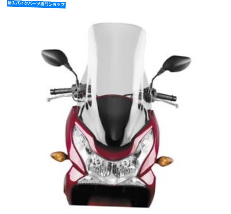 Windshields 13-14用ホンダPCX 125/150用クリアVストリームフロントガラスN20051 Clear Vstream Windscreen National Cycle N20051 For 13-14 Honda PCX 125/150【並行輸入品】