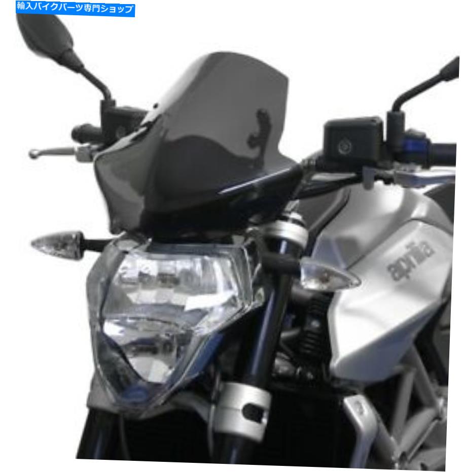 Windshields プイグ裸のスポーツフロントガラスダークスモーク＃4674fアプリリアSL 750 Shiver/Shiver 900 Puig Naked Sport Windscreen Dark Smoke #4674F Aprilia SL 750 Shiver/Shiver 900【並行輸入品】｜Us Custom Parts Shop USDM