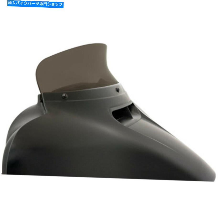 Windshields メンフィスシェード4.5 "スモークバットウィングフェアリングネタバレフロントガラスハーレー14+ツーリング Memphis Shades 4.5" Smoke Batwing Fairing Spoiler Windshield Harley 14+ Touring【並行輸入品】|Us Custom Parts Shop USDM