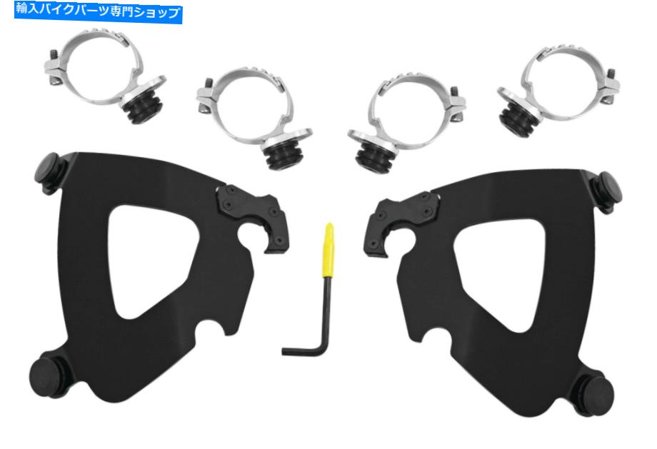 Windshields メンフィスシェードMNTキットガントFXLR BLK MEB2033 MEMPHIS SHADES MNT KIT GAUNT FXLR BLK MEB2033【並行輸入品】｜Us Custom Parts Shop USDM