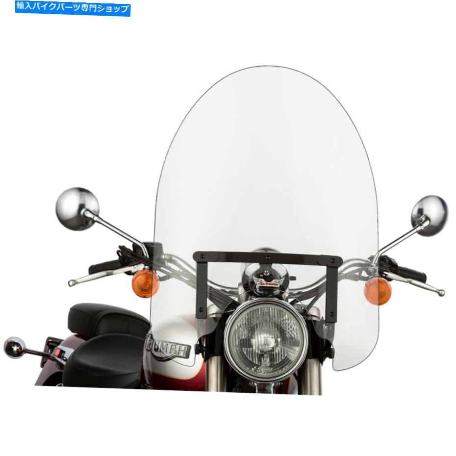Windshields SlipStreamer SS30 Classic Windshield 22 "-Clear/Black SS-30-22CWQB SLIPSTREAMER SS30 Classic Windshield 22" - Clear/Black SS-30-22CWQB【並行輸入品】|Us Custom Parts Shop USDM