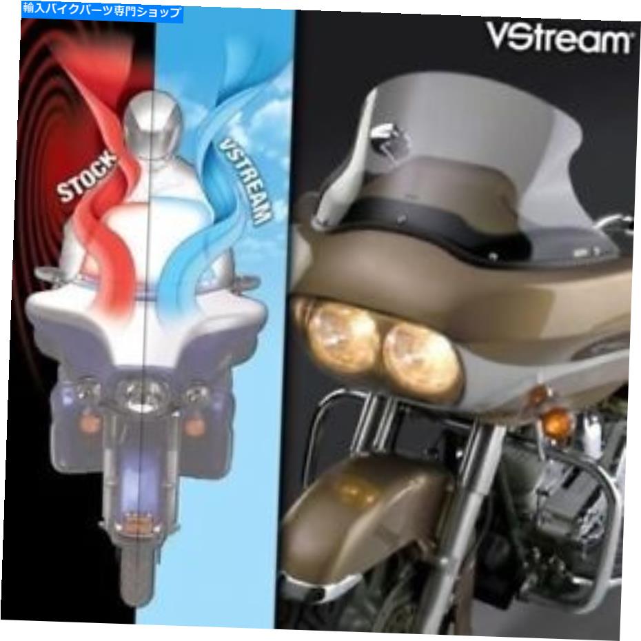 Windshields National Cycle vstream Windshield、12in。/Light Tint N20425 National Cycle VStream Windshield, 12in./Light Tint N20425【並行輸入品】