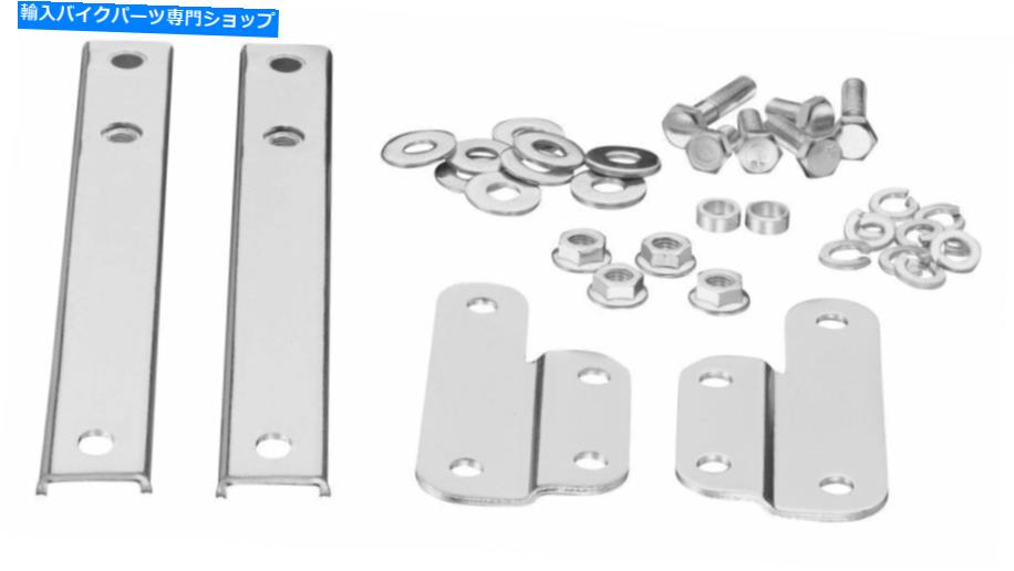 Windshields Harley FLSTF/B 1990-2017のヘビーデューティーフロントガラスキット Heavy Duty Windshields Wide Frame Mount Kit For Harley FLSTF/B 1990-2017【並行輸入品】|Us Custom Parts Shop USDM