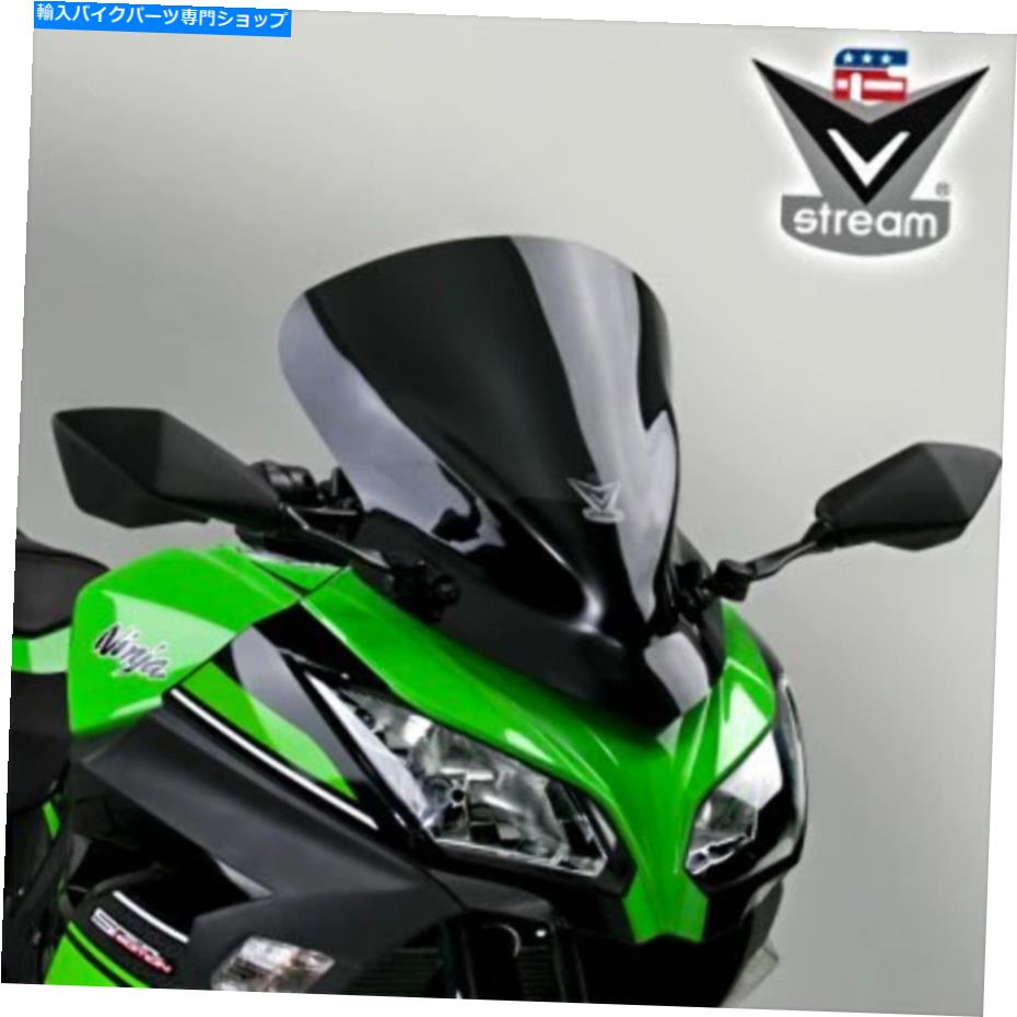 Windshields ナショナルサイクルvstreamフェアリングマウントフロントガラス（ダークスモーク）N20108 NATIONAL CYCLE VSTREAM FAIRING MOUNT WINDSCREEN (DARK SMOKE) N20108【並行輸入品】