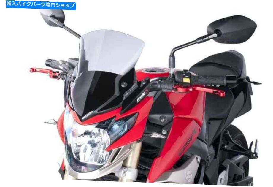 Windshields プイグクリアスポーツスクリーンスズキGSR / GSX-S 750 2011-2016 5646W Puig Clear Sport Screen Suzuki GSR / GSX-S 750 2011-2016 5646W【並行輸入品】