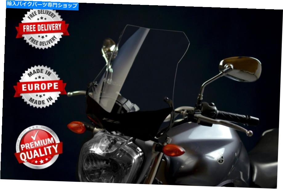 Windshields ヤマハFZ6 N S1 2004-2006ツーリングスクリーンフロントガラス高スモークフロントガラス高 YAMAHA FZ6 N S1 2004-2006 TOURING SCREEN WINDSHIELD HIGH SMOKED WINDSCREEN TALL【並行輸入品】｜Us Custom Parts Shop USDM