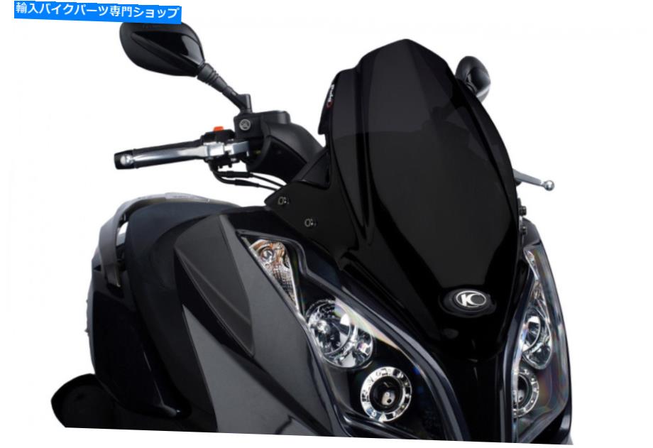 Windshields プイグスクリーンV-Tech Line Sport Kymco X-Town 125 16-20 Black PUIG SCREEN V-TECH LINE SPORT KYMCO X-TOWN 125 16-20 BLACK【並行輸入品】|Us Custom Parts Shop USDM