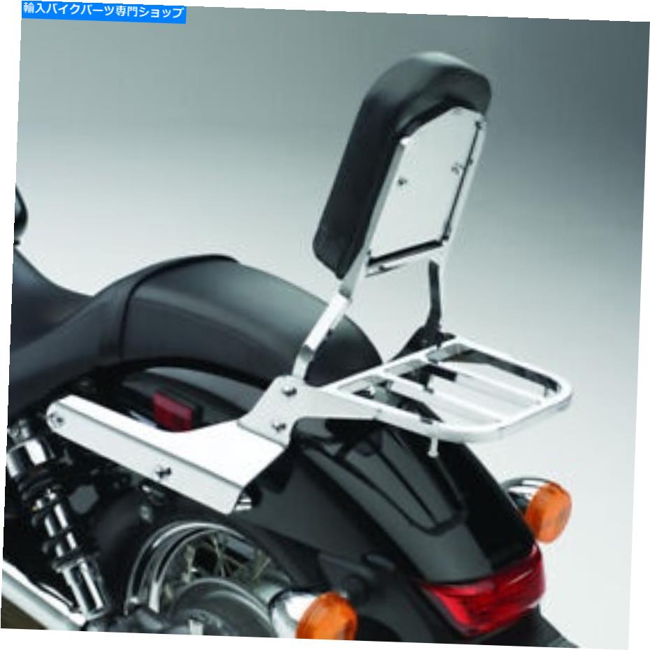 Windshields ホンダシャドウクロムバックレスト/リアキャリアマウントブラケット08F75-MFE-100 HONDA SHADOW CHROME BACKREST/REAR CARRIER MOUNTING BRACKETS 08F75-MFE-100【並行輸入品】