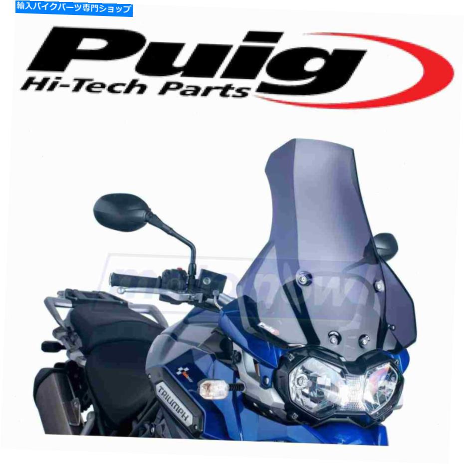 Windshields Puig 9613fフロントガラスのフロントガラスのツーリングフロントガラスFT PUIG 9613F Touring Windscreen for Windshield Windshields ft【並行輸入品】