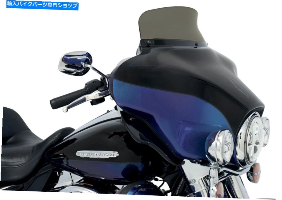 Windshields メンフィスシェーデスネタバレフロントガラスのOEM FLHTフェアリング5 "Smoke 5"(MEP8571) Memphis Shades Spoiler Windshield for OEM FLHT Fairings 5" Smoke 5" (MEP8571)【並行輸入品】|Us Custom Parts Shop USDM