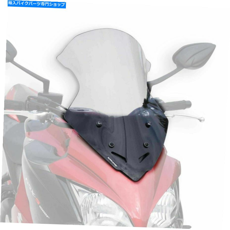 Windshields スズキGSXS1000f 15-20のErmax Light Smoke Touringスクリーンフロントガラス ERMAX LIGHT SMOKE TOURING SCREEN WINDSHIELD For SUZUKI GSXS1000F 15 - 20【並行輸入品】