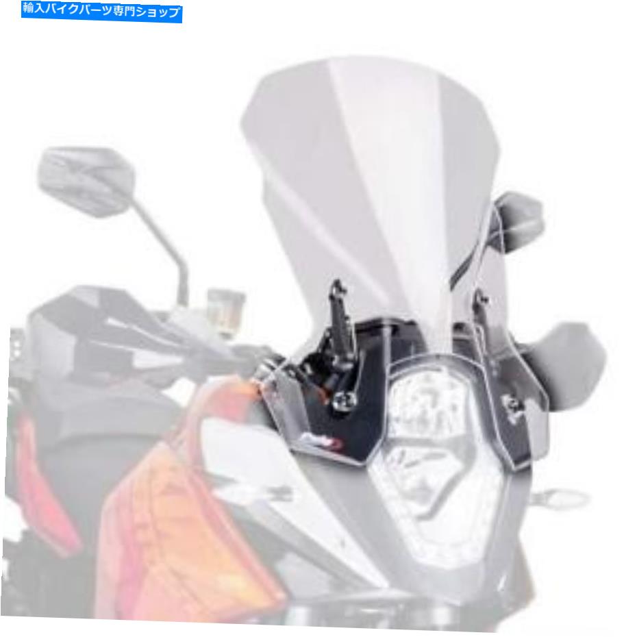 Windshields プイグツーリングスクリーンクリアKTM 1050 1090 1190アドベンチャー1290スーパーアドベンチャー Puig Touring Screen Clear KTM 1050 1090 1190 Adventure 1290 Super adventure【並行輸入品】
