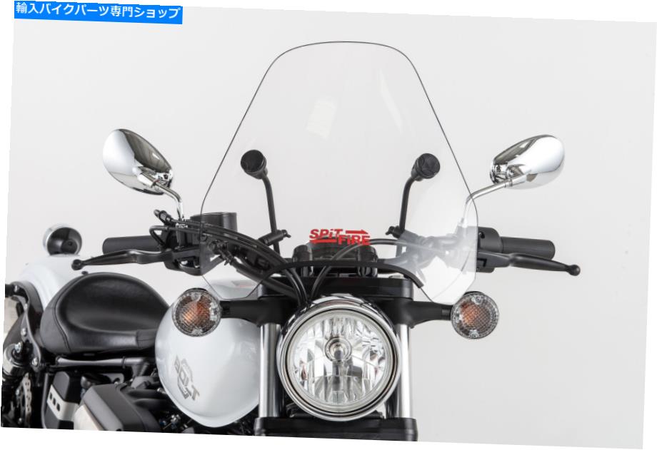 Windshields SlipStreamer S-06-C-1.5 "Spitfire Sport Shield S-06 1-1/2"クランプクリア Slipstreamer S-06-C-1.5" Spitfire Sport Shield S-06 1-1/2" Clamps Clear【並行輸入品】|Us Custom Parts Shop USDM