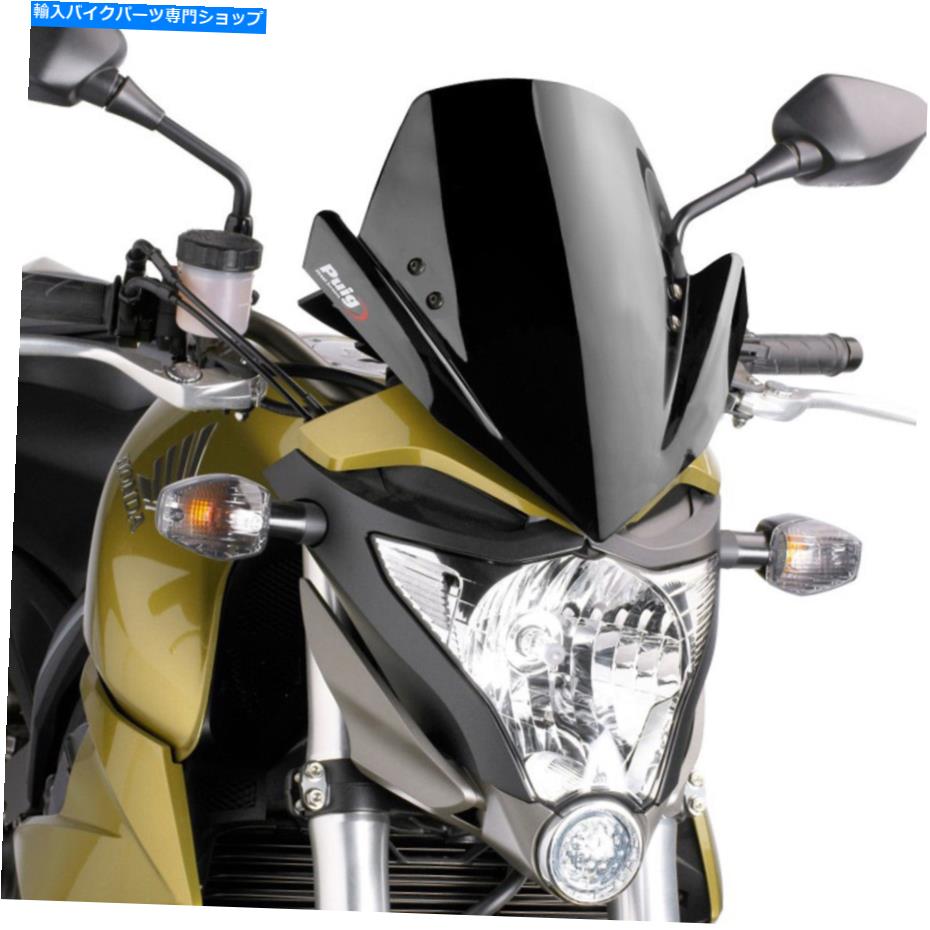 Windshields プイグスクリーンネイキッドN.G.スポーツホンダCB1000R 08-10ブラック PUIG SCREEN NAKED N.G. SPORT HONDA CB1000R 08-10 BLACK【並行輸入品】|Us Custom Parts Shop USDM