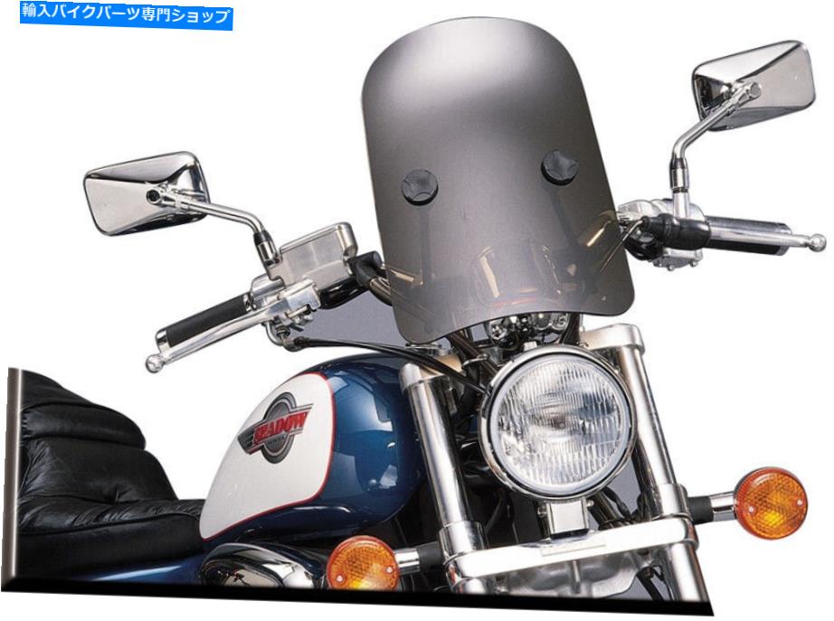 Windshields SlipStreamer HD-3-Smoke HD-3フロントガラス7/8インチ。 - 煙 Slipstreamer HD-3-SMOKE HD-3 Windshield 7/8in. - Smoke【並行輸入品】