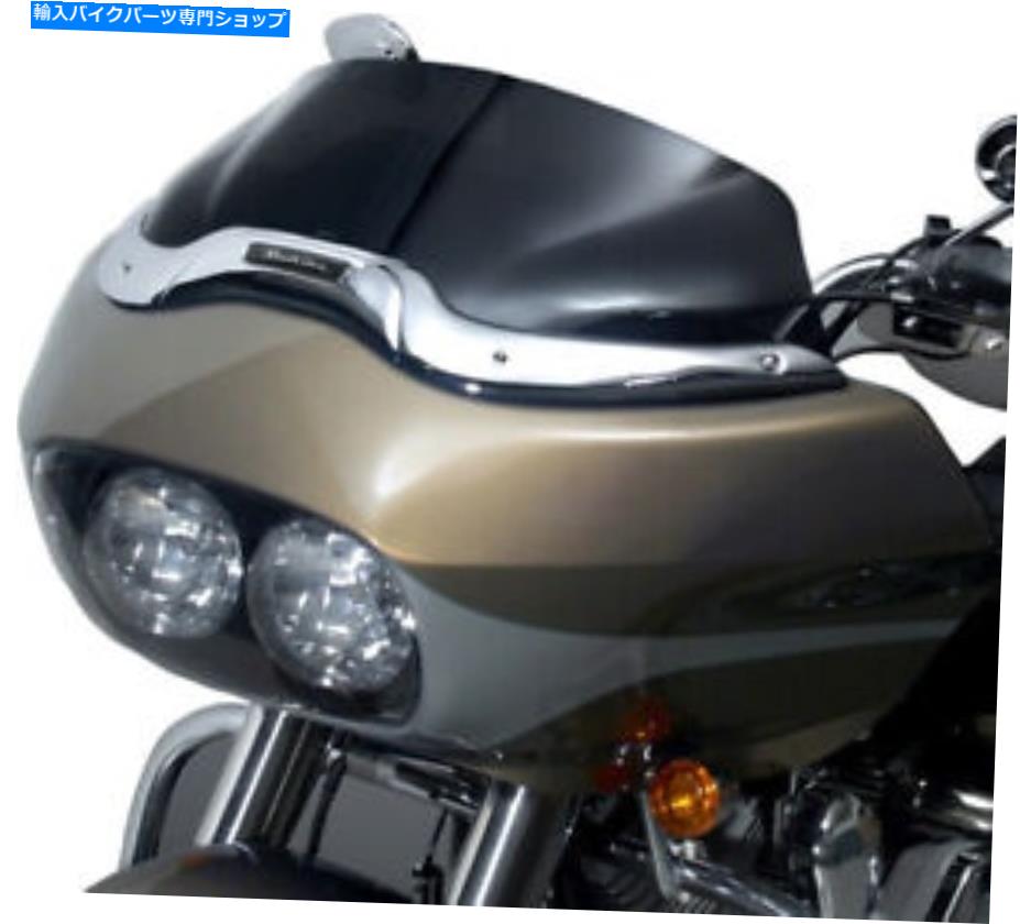 Windshields ナショナルサイクルウェーブフロントガラスショートダークチント-N27406 National Cycle Wave Windscreen Short Dark Tint - N27406【並行輸入品】|Us Custom Parts Shop USDM