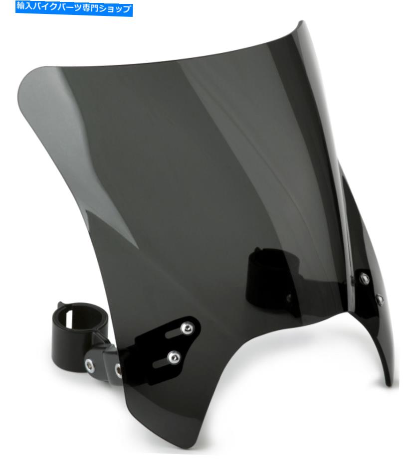 Windshields ナショナルサイクルモホークフロントガラスダークチントブラックハードウェア-N2831-002 National Cycle Mohawk Windshield Dark Tint Black Hardware - N2831-002【並行輸入品】