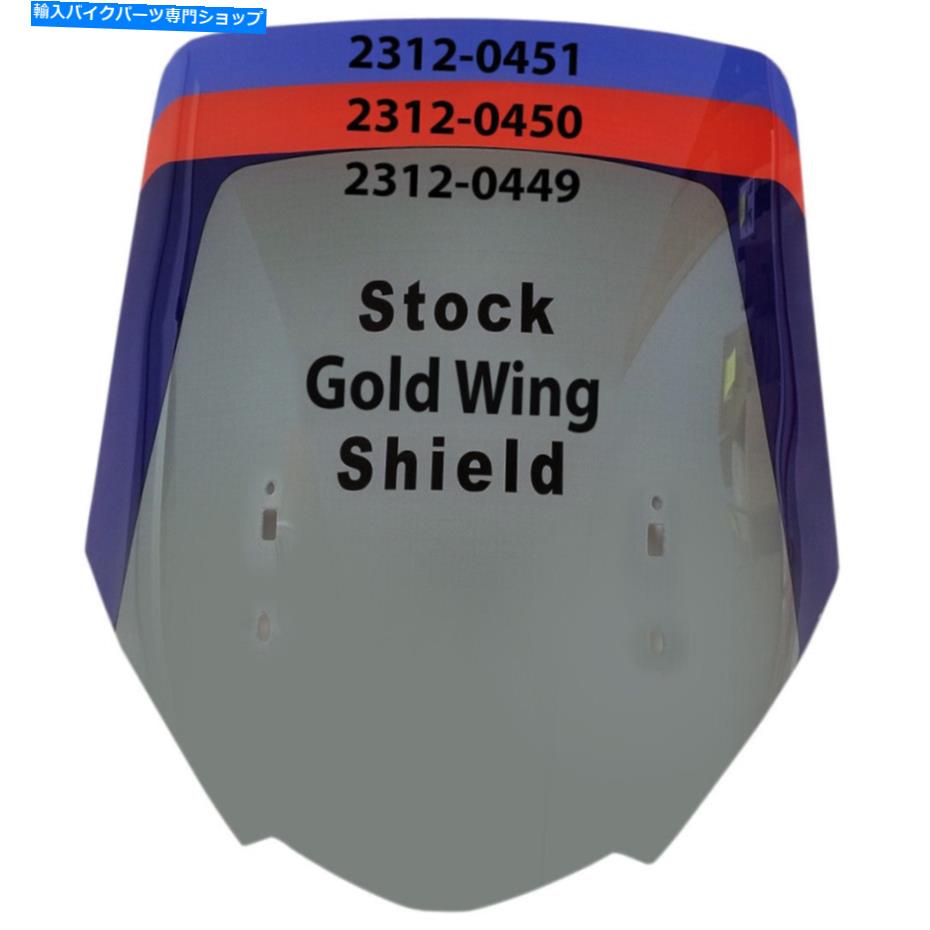 Windshields スリップストリーマーツーリングラップアラウンドフロントガラス-GL1800（クリア）T -268C Slipstreamer Touring Wraparound Windshield - GL1800 (Clear) T-268C【並行輸入品】