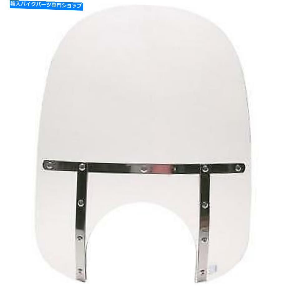 Windshields メンフィス脂肪のフロントガラス（カットアウト7）のメンフィスシェード13 Memphis Shades 13 in Memphis Fats Windshield (7 in Cutout), Solar【並行輸入品】