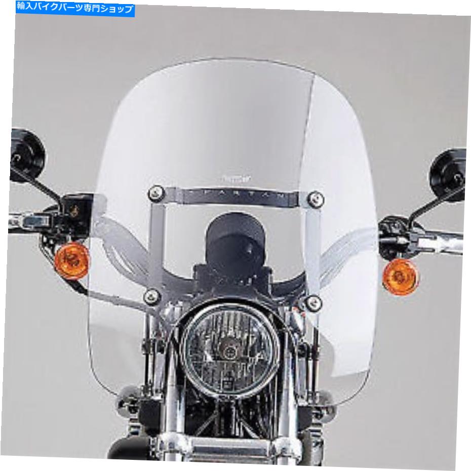Windshields National Cycle Spartan Windshield、16.25in Clear n21302 h/d xlモデル17 in National Cycle Spartan Windshield, 16.25in Clear N21302 H/D XL MODELS 17 in【並行輸入品】