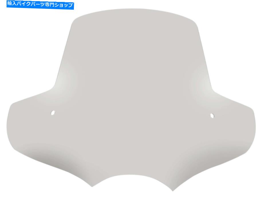 Windshields メンフィスシェードマリブクリアソーラートールウィンドシールド（MEM2319） Memphis Shades Malibu Clear Solar Tall Windshield (MEM2319)【並行輸入品】