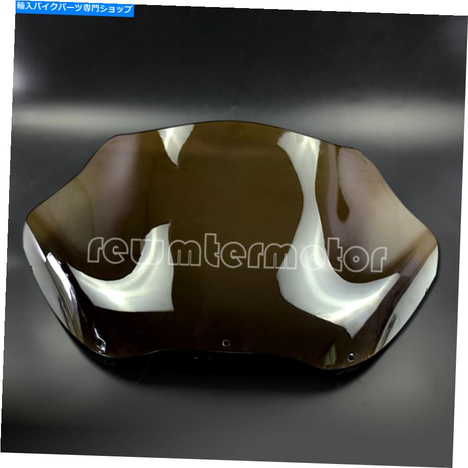 Windshields 煙波フロントガラスフェアリングフロントガラスツーリングロードグライド1998-2013 Smoke Wave Windshield Fairing Windscreen Fit For Touring Road Glide 1998-2013【並行輸入品】|Us Custom Parts Shop USDM