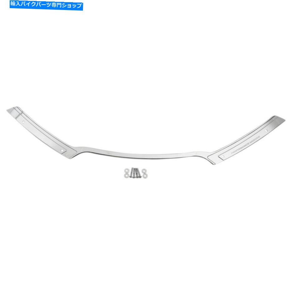Windshields ハーレーロードグライド用のパフォーマンスマシンクロムホタテフロントガラストリム Performance Machine Chrome Scallop Windshield Trim for Harley Road Glide【並行輸入品】｜Us Custom Parts Shop USDM