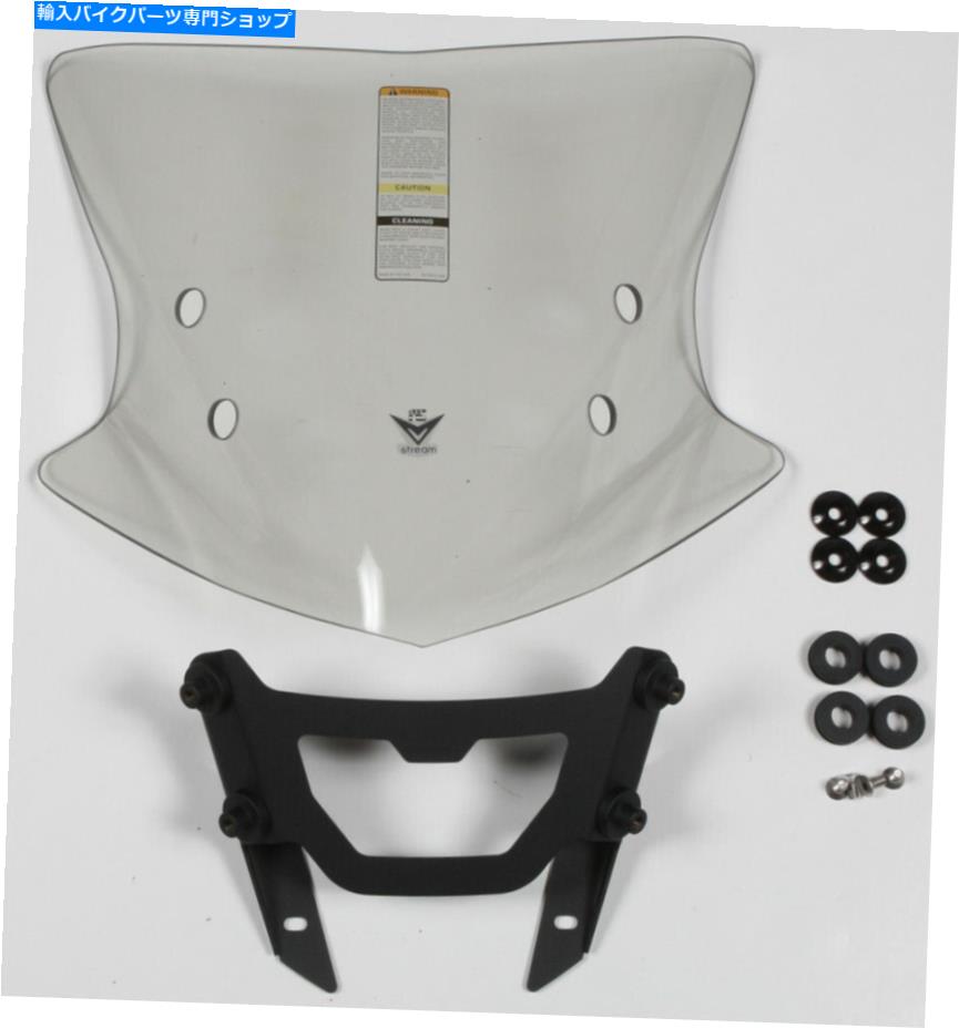 Windshields National Cycle vstream+ Windshield、12.50in。 - 明るい色合い| N20311 National Cycle VStream+ Windshield, 12.50in. - Light Tint | N20311【並行輸入品】