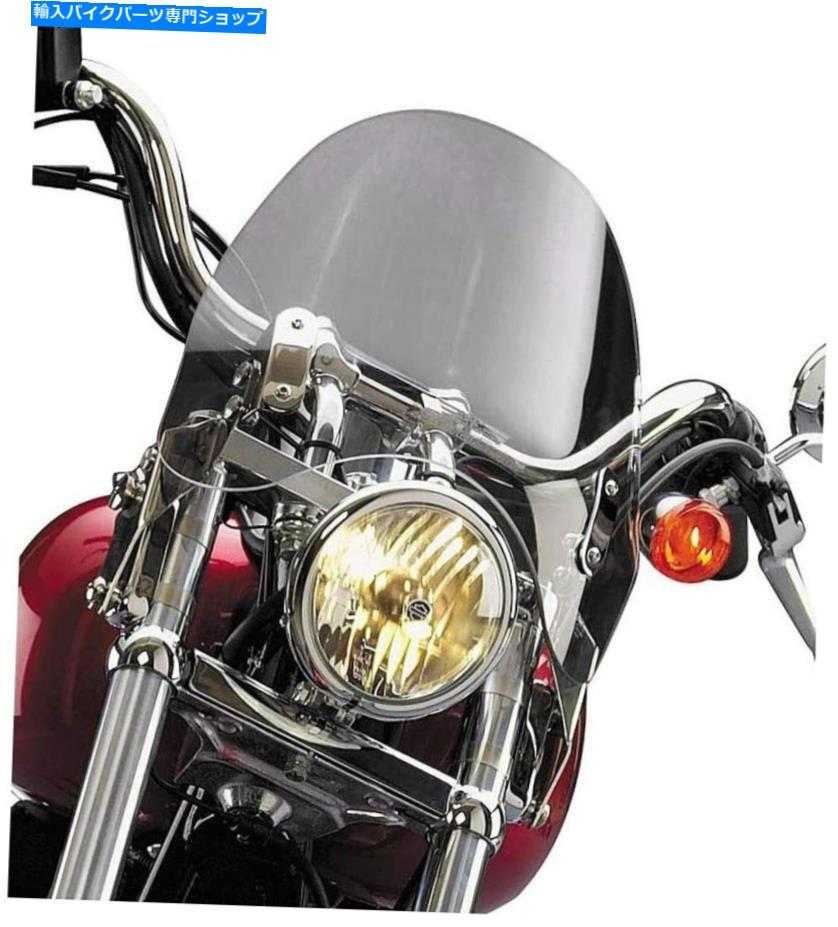 Windshields National Cycle N21720 * Harley 1980-2016 FXDWGによるスイッチブレード色のフロントガラス Switchblade Tinted Windshield by National Cycle N21720 * Harley 1980-2016 FXDWG【並行輸入品】