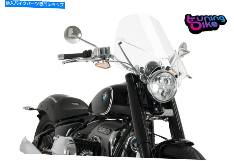 Windshields プイグスクリーンネイキッドN.G.ツーリングBMW R18 2020クリア PUIG SCREEN NAKED N.G. TOURING BMW R18 2020 CLEAR【並行輸入品】