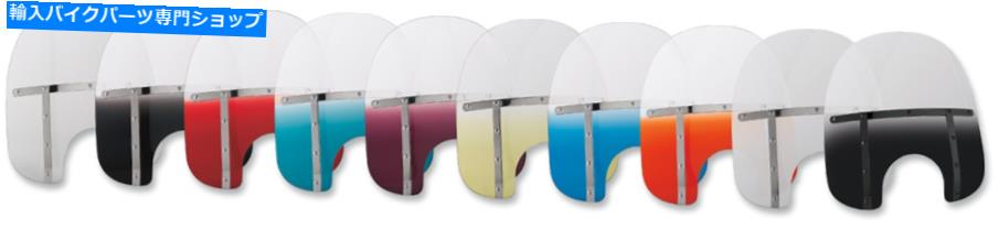 Windshields メンフィスシェードメトリックMEM3520 15 "脂肪9"明るいクリア MEMPHIS SHADES METRIC MEM3520 15" FATS 9"LIGHT-CLEAR【並行輸入品】｜Us Custom Parts Shop USDM