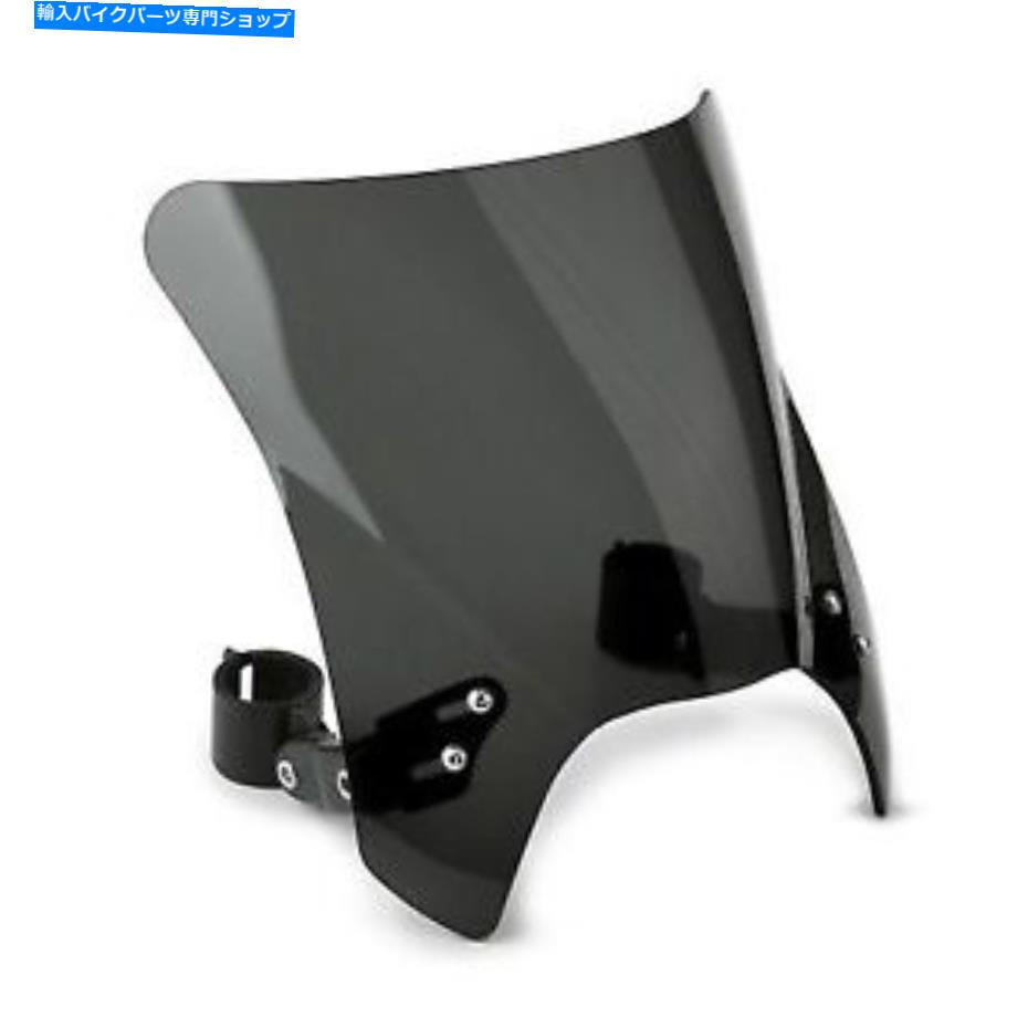 Windshields ナショナルサイクルモホークティントフロントガラスシールド9.25 "ブラックBMWホンダスズキ National Cycle Mohawk Tinted Windscreen Shield 9.25" Black BMW Honda Suzuki【並行輸入品】｜Us Custom Parts Shop USDM