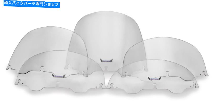 Windshields SlipStreamer 18インチ。VツインS-138-18用のクリア交換フロントガラス Slipstreamer 18 in. Clear Replacement Windshield For V-Twin S-138-18【並行輸入品】