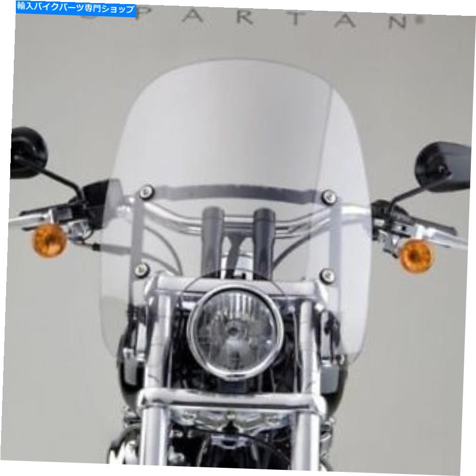 Windshields ナショナルサイクルスパルタンフロントガラス、16.25インチクリアN21301 H-D- FXDC National Cycle Spartan Windshield, 16.25in Clear N21301 H-D--FXDC【並行輸入品】