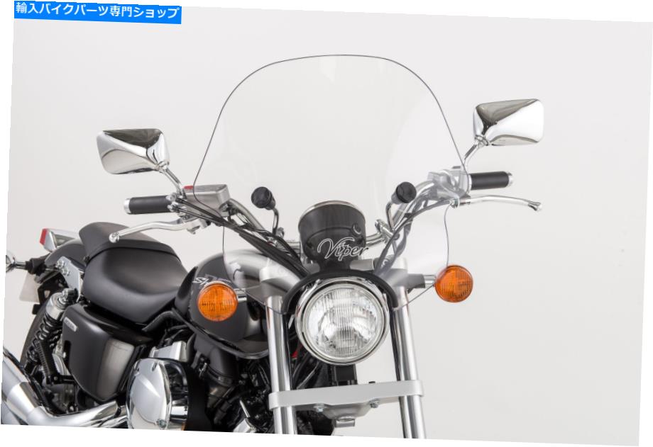Windshields SS-10 Viper Clear w/Chromeハードウェア7/8 \