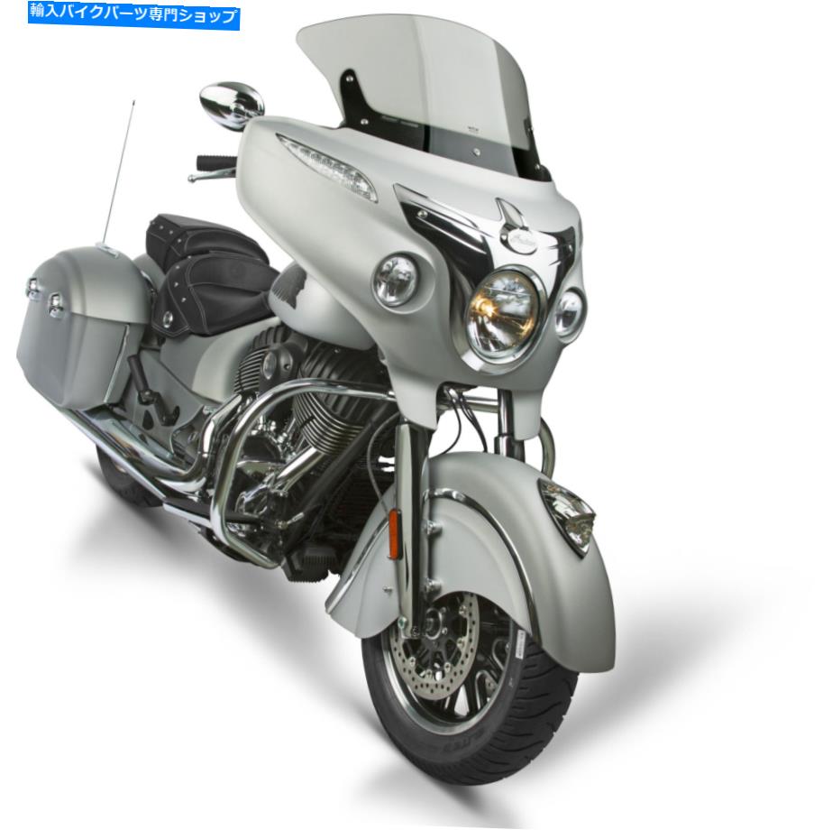 Windshields ナショナルサイクル2017-2021インディアンチーフテンリミテッドN20704 VストリームフロントガラスLigh NATIONAL CYCLE 2017-2021 Indian Chieftain Limited N20704 VSTREAM WINDSCREEN LIGH【並行輸入品】