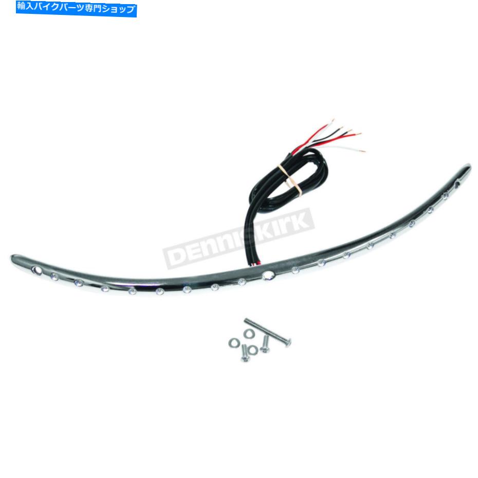 Windshields Letric Lighting Co. Chrome Windshield Trim w/Amber信号-LLC-WT-STS Letric Lighting Co. Chrome Windshield Trim w/Amber Signals - LLC-WT-STS【並行輸入品】