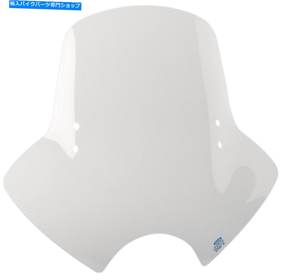 Windshields メンフィスシェードデーモンフロントガラスは透明です Memphis Shades Demon Windshield Clear【並行輸入品】