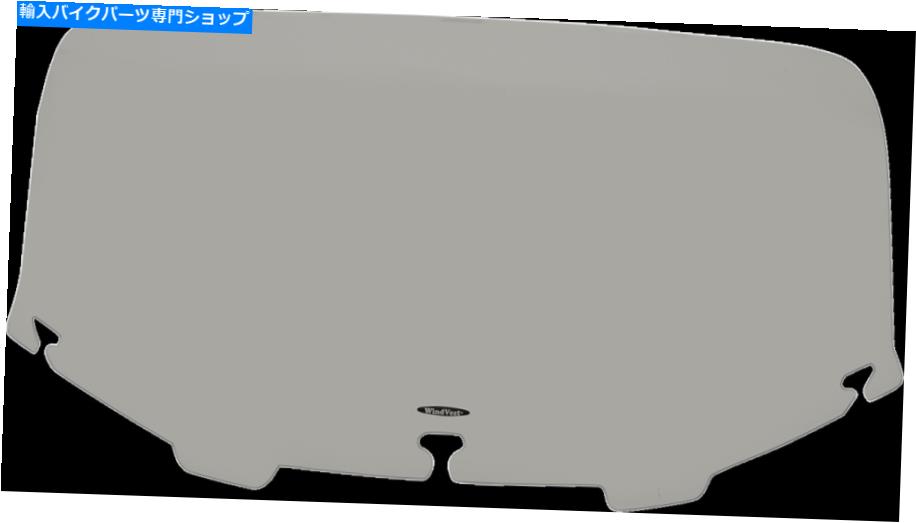 Windshields ウィンドベストの交換用フロントガラス /フロントガラス：10インチ。高さ - クリア61-1000 Windvest Replacement Windscreen / Windshield: 10in. Height - Clear 61-1000【並行輸入品】