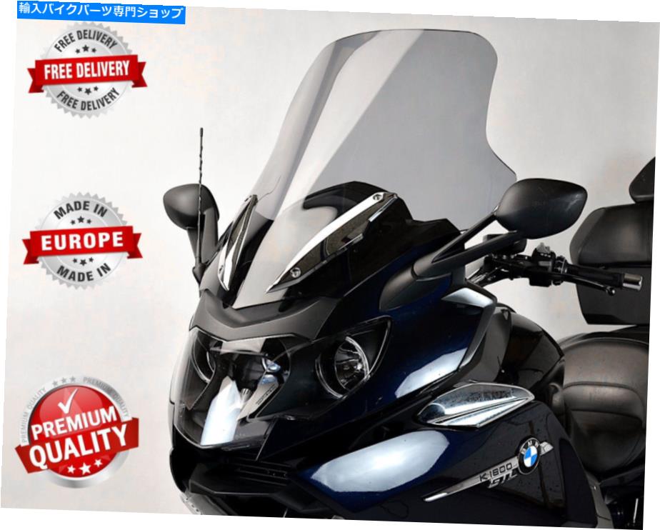 Windshields ツーリングスクリーンフロントガラスフロントガラスBMW K 1600 B 2017-2021 / 68 cm / 3色 TOURING SCREEN WINDSHIELD WINDSCREEN BMW K 1600 B 2017-2021 / 68 CM / 3 COLORS【並行輸入品】