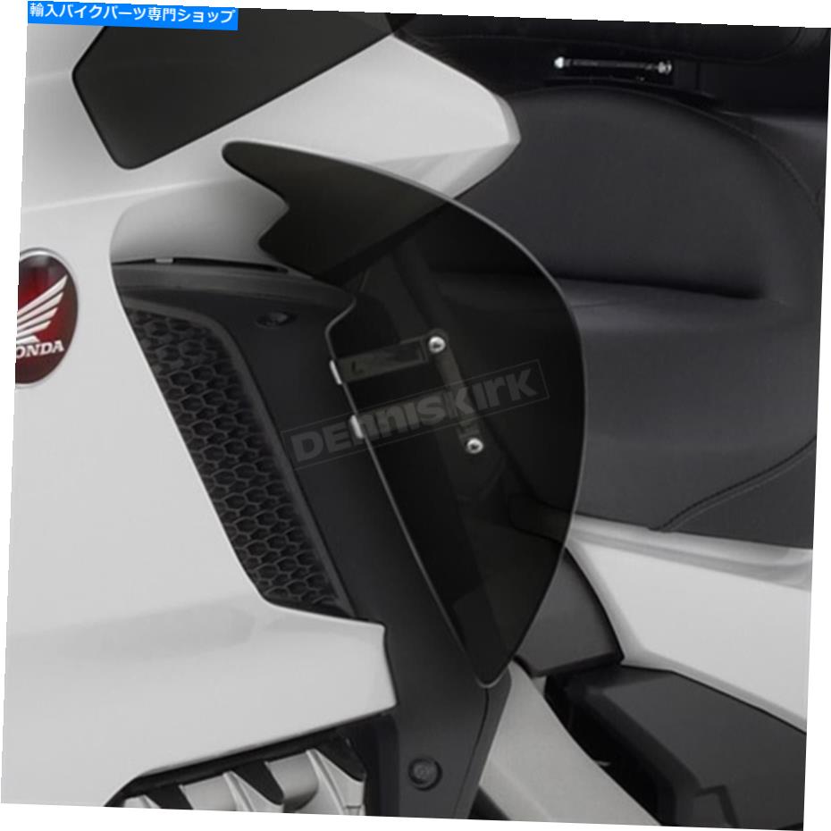 Windshields クロムアクセサリーを表示ダークスモークローワーウィンドデフレクター-52-934L Show Chrome Accessories Dark Smoke Lower Wind Deflector - 52-934L【並行輸入品】